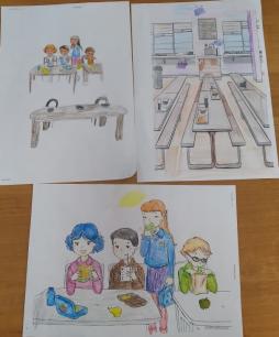 Конкурс рисунков о нашей столовой
